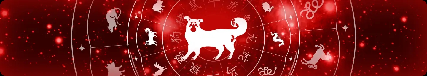 horoscope chinios card - Chien
