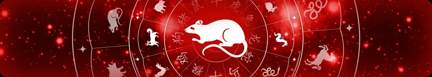 horoscope chinios card - Rat